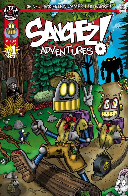 Sanchez Adventures 1 - Remastered Edition - Das Cover