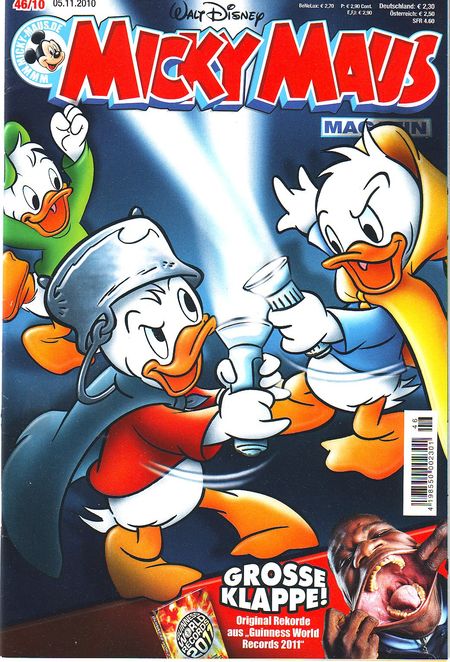 Micky Maus 46/2010 - Das Cover