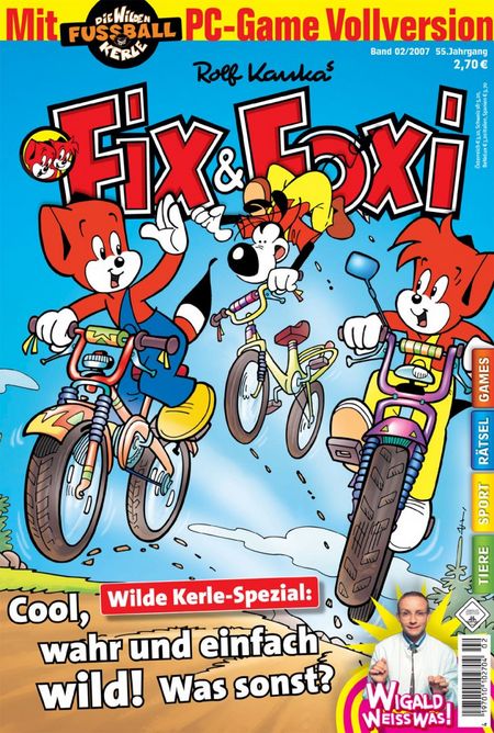 Fix & Foxi Magazin - Band 2/2007 - 55. Jahrgang - Das Cover