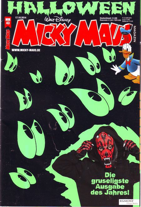 Micky Maus 43/2014 - Das Cover