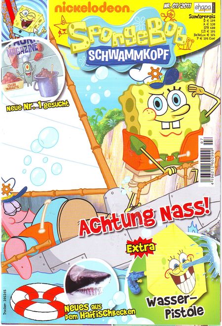 Spongebob 2011/07 - Das Cover
