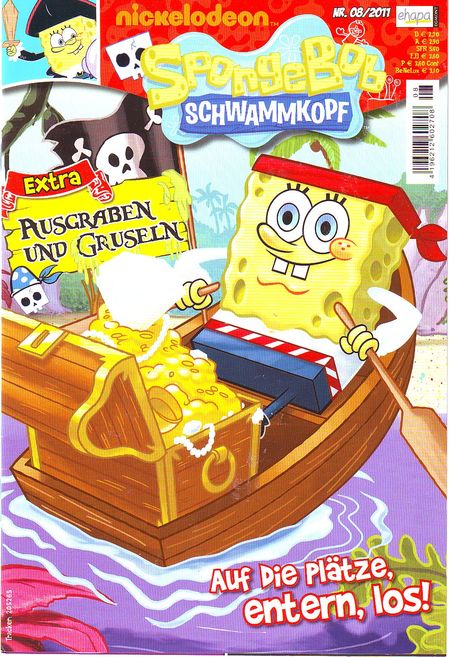 Spongebob 2011/08 - Das Cover