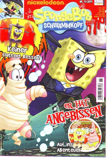 Spongebob 2011/11 - Das Cover