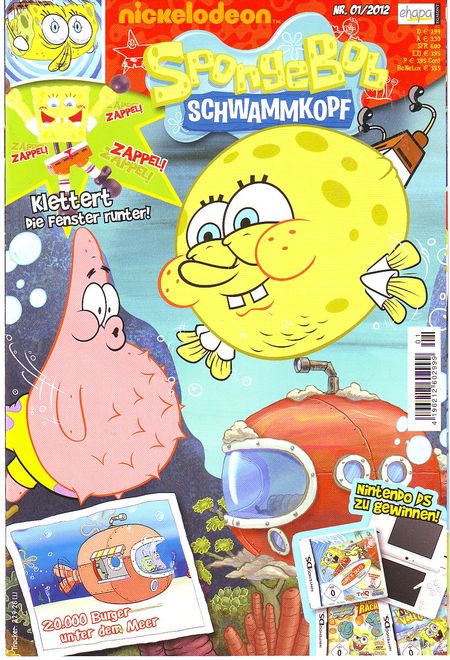 Spongebob 2012/01 - Das Cover
