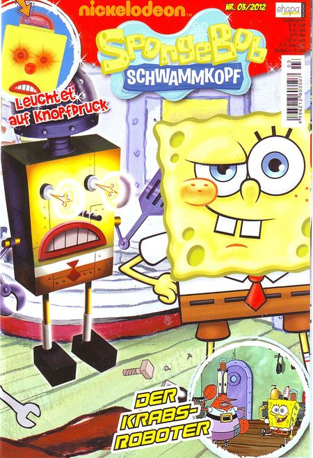 Spongebob 2012/03 - Das Cover