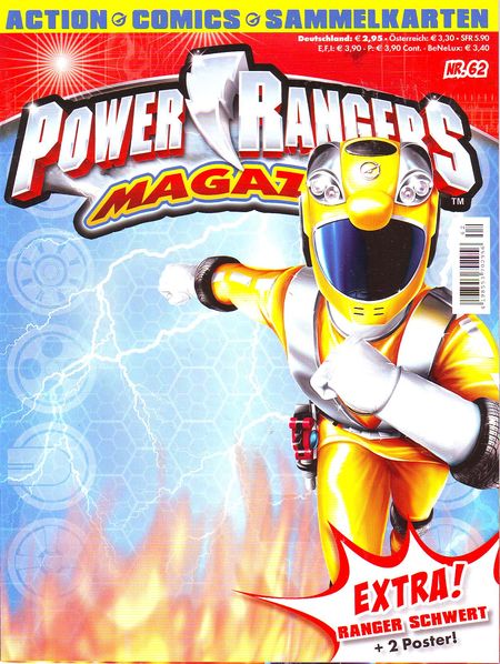 Power Rangers 2010/62 - Das Cover
