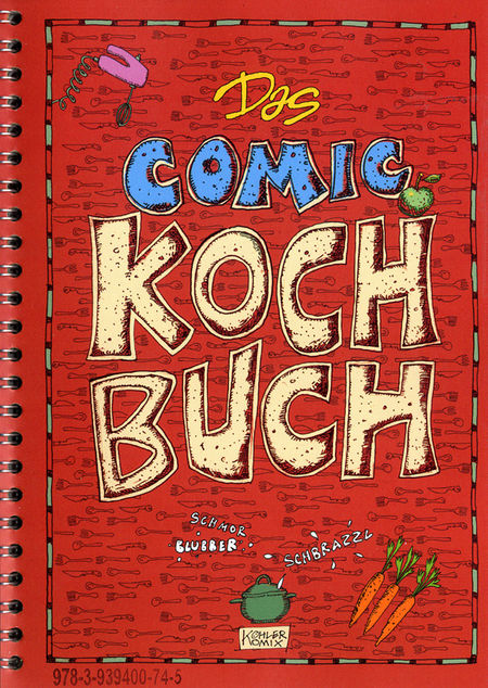 Das Comic Kochbuch  - Das Cover