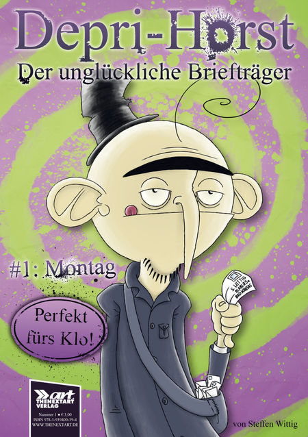 Depri-Horst der unglückliche Briefträger #1: Montag - Das Cover