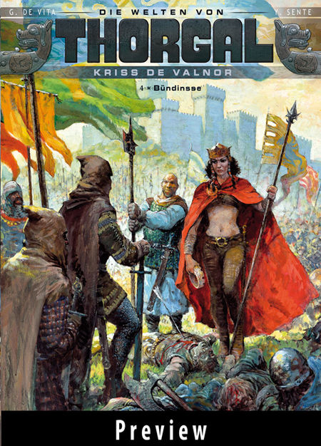 Thorgal - Die Welten von Thorgal Kriss de Valnor: 4: Bündnisse - Das Cover