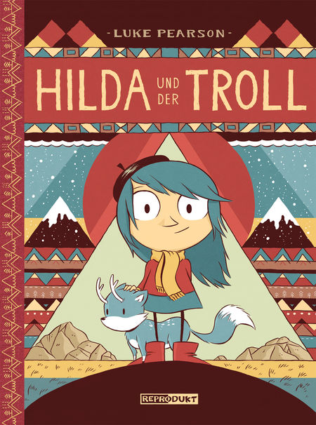 Hilda 1: Hilda und der Troll  - Das Cover