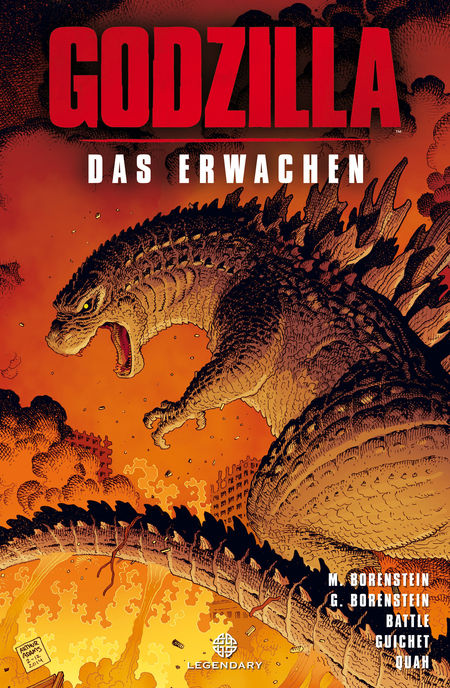 Godzilla - Das Erwachen Comicband - Das Cover