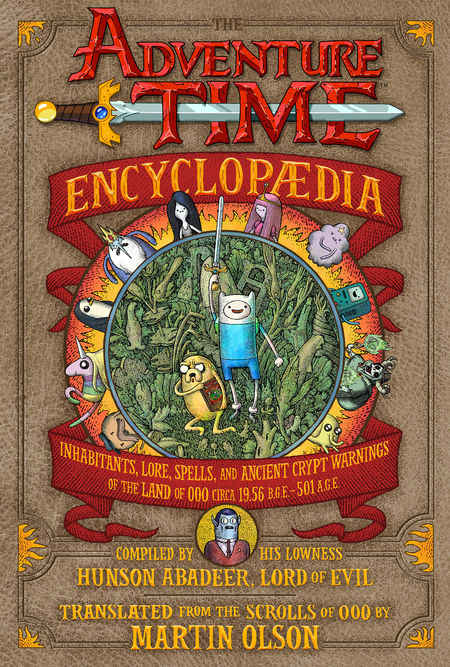 Adventure Time: Die Enzyklopädie  - Das Cover