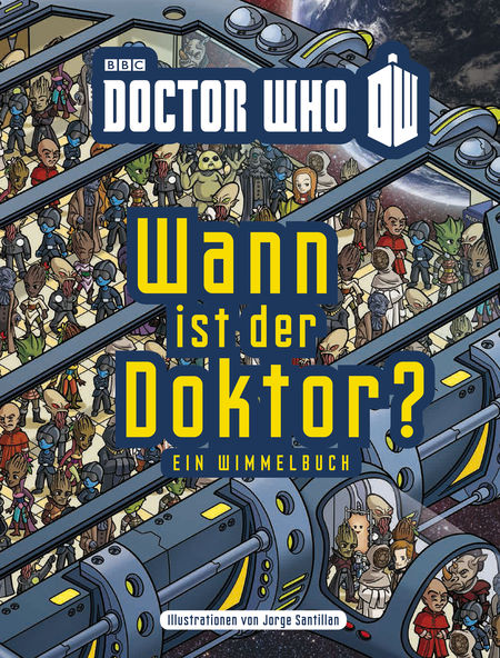 Doctor Who : Wann ist der Doktor? Ein Wimmelbuch - Das Cover