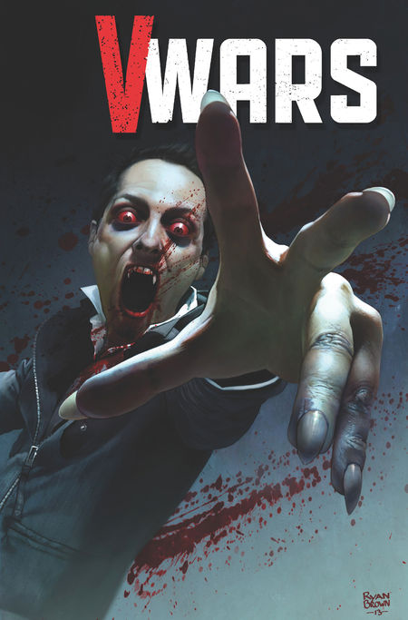 V-Wars 1: V-Wars 1: Die Blutrote Königin  - Das Cover