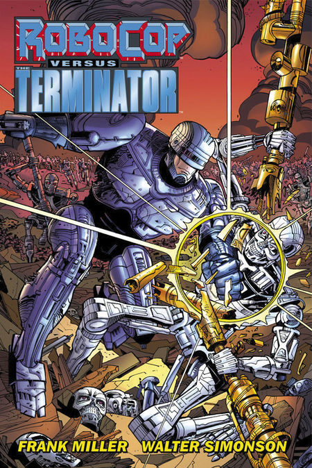 RoboCop vs. Terminator  - Das Cover