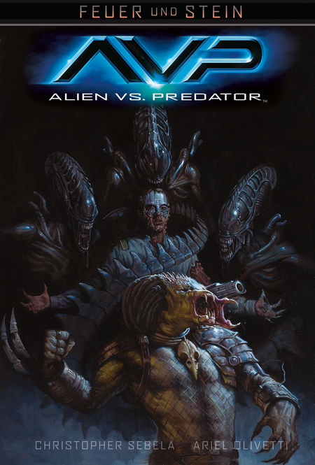 Feuer und Stein 3: Feuer und Stein: Aliens vs. Predator  - Das Cover