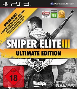 Sniper Elite 3 - Afrika Ultimate Edition (PS3) - Der Packshot