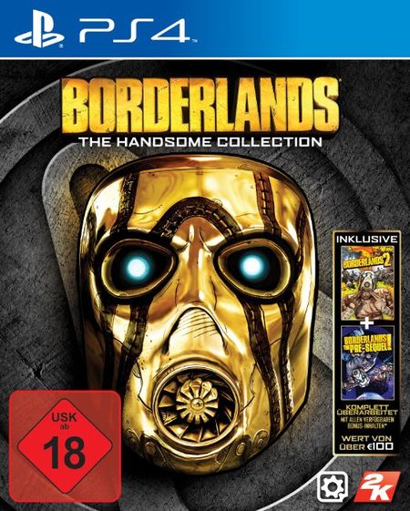 Borderlands: The Handsome Collection (PS4) - Der Packshot