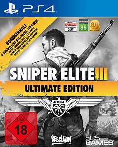 Sniper Elite 3 - Afrika Ultimate Edition (PS4) - Der Packshot