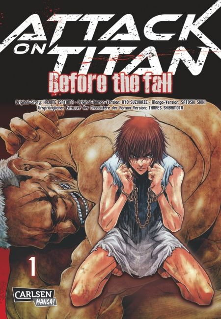 Attack on Titan - Before the Fall 1 - Das Cover