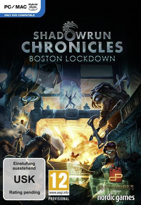 Shadowrun Chronicles: Boston Lockdown (PC) - Der Packshot