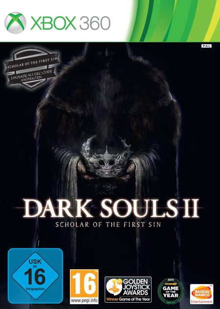 Dark Souls 2 - Scholar of the First Sin (Xbox 360) - Der Packshot