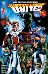 Justice League United 1: Krise auf Rann - Das Cover