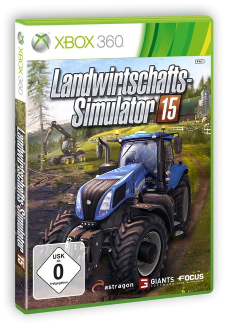 Landwirtschafts-Simulator 15 (Xbox 360) - Der Packshot