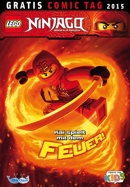 Lego Ninjago - Gratis Comic Tag 2015 - Das Cover