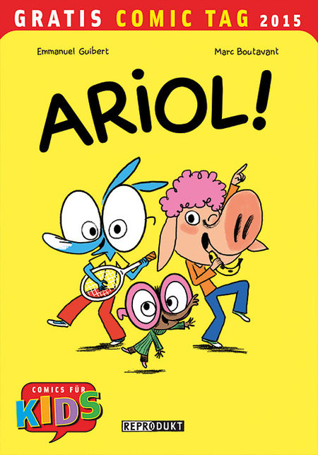 Ariol! - Gratis Comic Tag 2015 - Das Cover