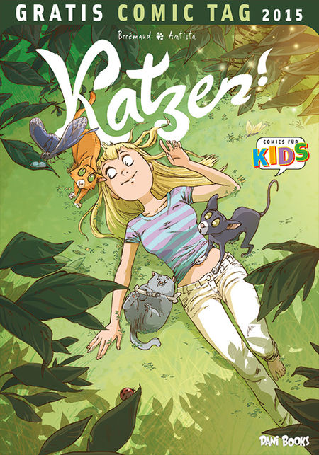 Katzen! - Gratis Comic Tag 2015 - Das Cover