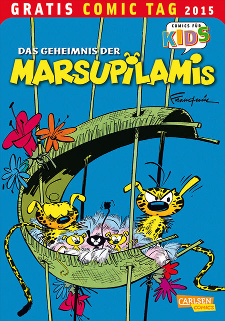 Das Geheimnis der Marsupilamis - Gratis Comic Tag 2015 - Das Cover
