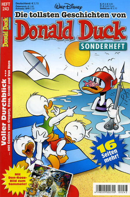 Donald Duck Sonderheft 243 - Das Cover