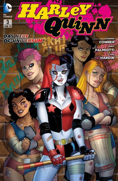 Harley Quinn 3: Comics, Blades und blaue Flecken - Das Cover