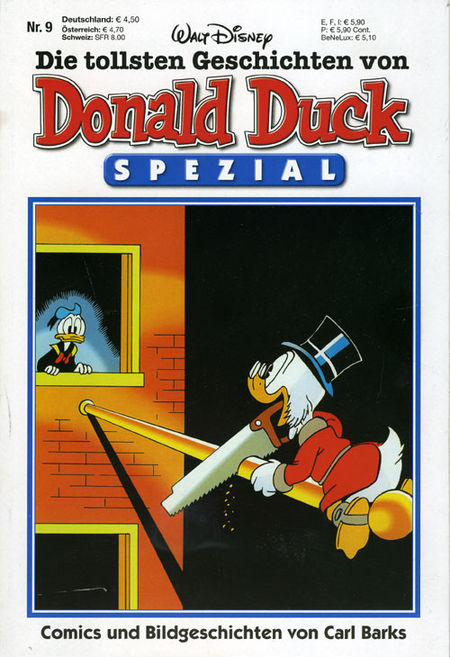 Donald Duck Sonderheft Spezial 9 - Das Cover