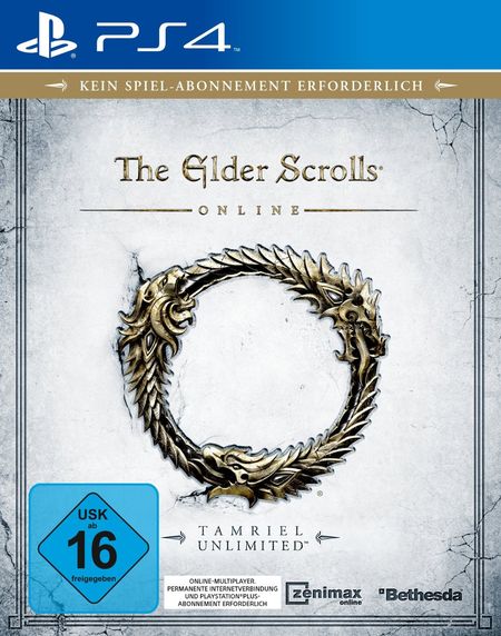 The Elder Scrolls Online: Tamriel Unlimited (PS4) - Der Packshot