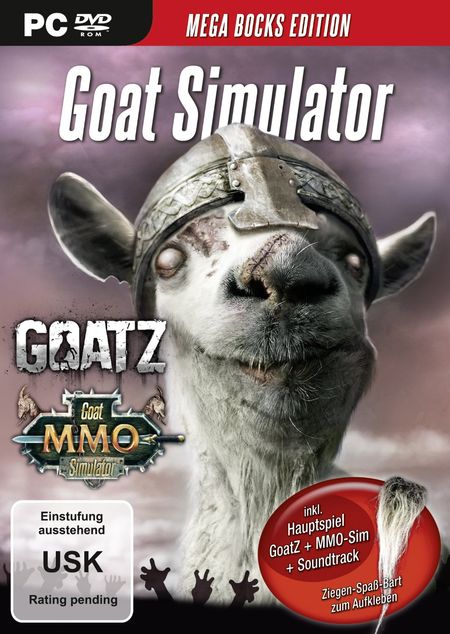 Goat Simulator MEGA BOCKS EDITION (PC) - Der Packshot