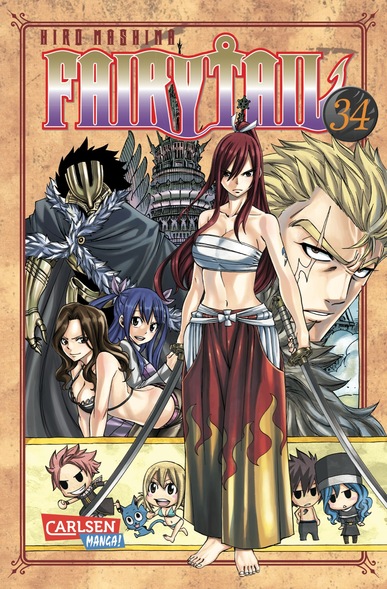 Fairy Tail 34 - Das Cover