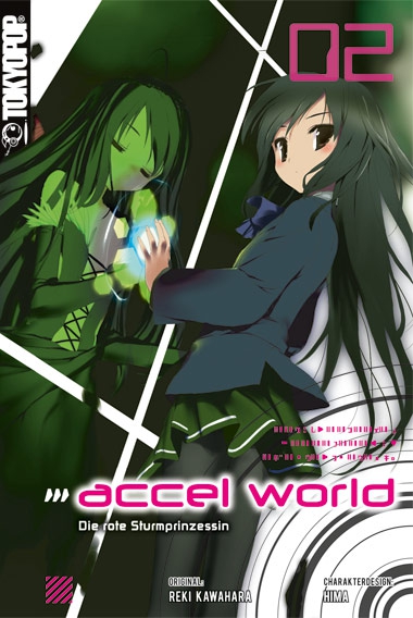 Accel World Novel 2: Die rote Sturmprinzessin - Das Cover