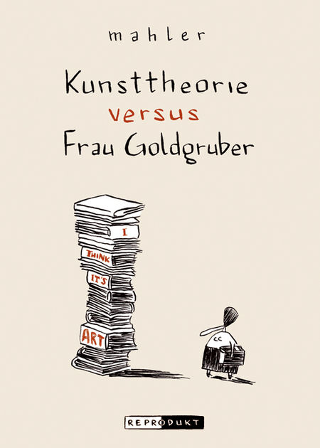 Kunsttheorie versus Frau Goldgruber - Das Cover