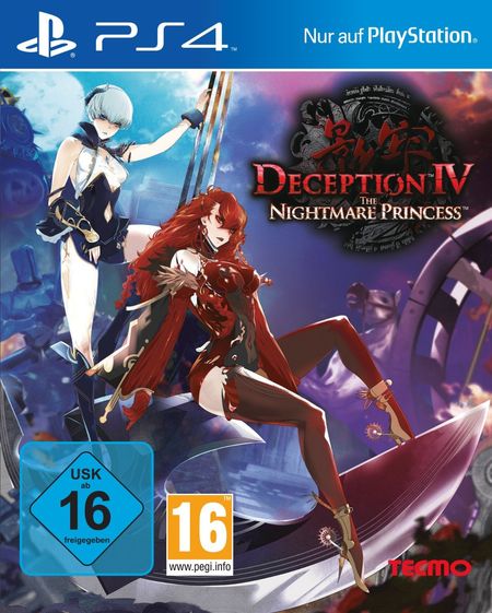 Deception IV: The Nightmare Princess (PS4) - Der Packshot