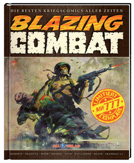 Blazing Combat Gesamtausgabe - Das Cover