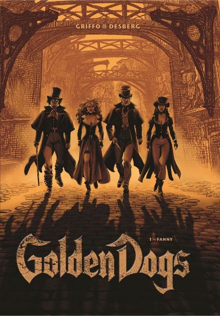 Golden Dogs - Die Meisterdiebe von London 1: Fanny - Das Cover