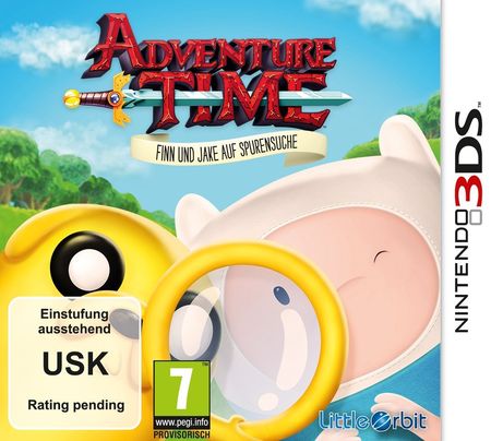 Adventure Time - Finn und Jake auf Spurensuche (3DS) - Der Packshot