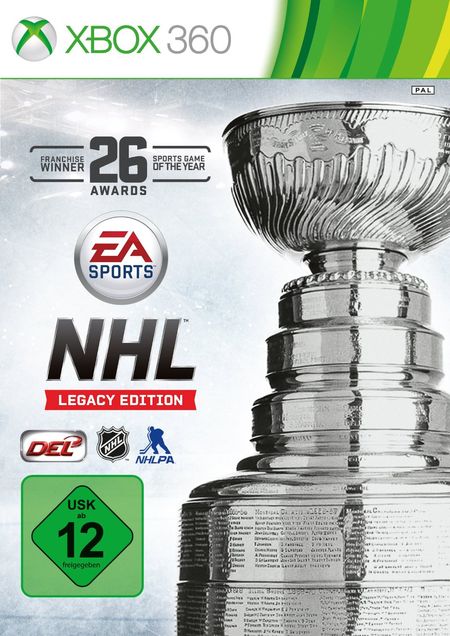 NHL - Legacy Edition (Xbox 360) - Der Packshot