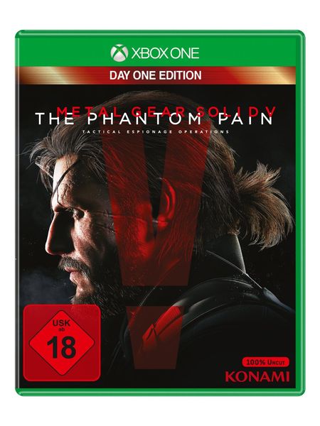 Metal Gear Solid V: The Phantom Pain - Day One Edition (XBox One) - Der Packshot