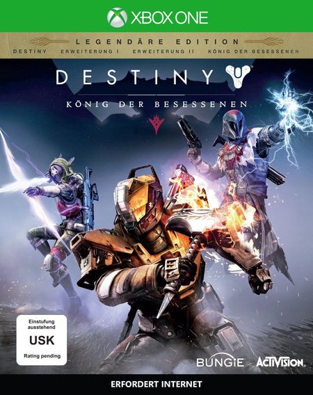 Destiny - König der Besessenen (Xbox One) - Der Packshot