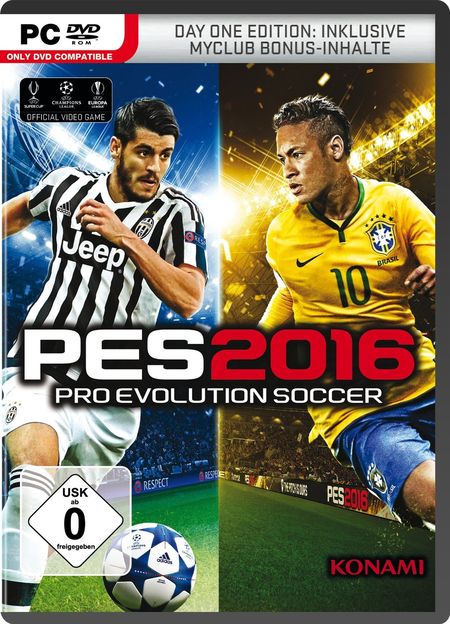 PES 2016 - Day 1 Edition (PC) - Der Packshot