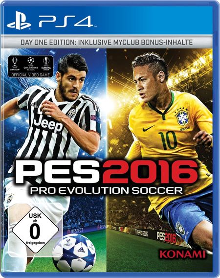 PES 2016 - Day 1 Edition (PS4) - Der Packshot