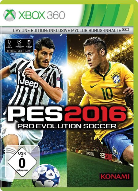 PES 2016 - Day 1 Edition (Xbox 360) - Der Packshot